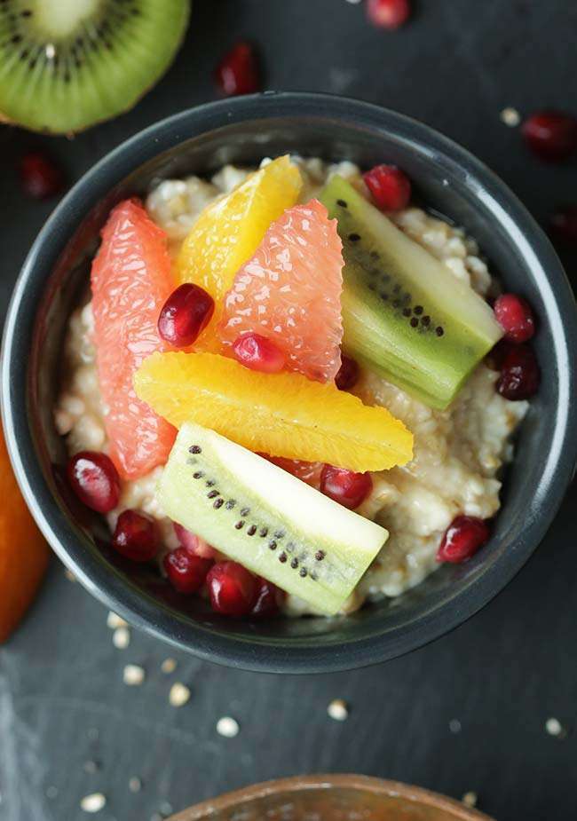 Loaded Fruit Diet Oatmeal Recipe