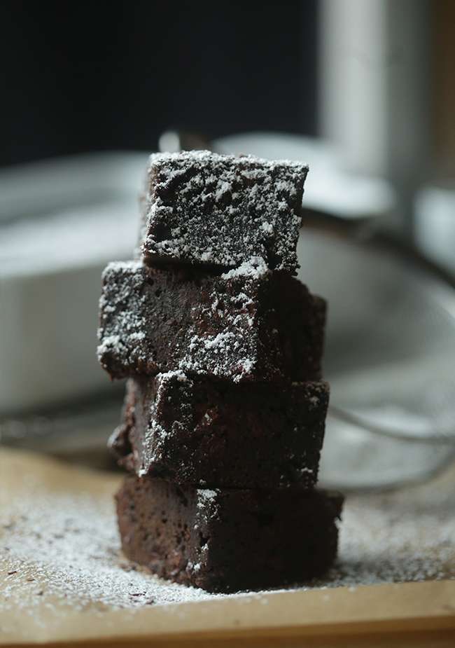 Leftover Coffee Chocolate Brownies Recipe