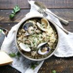 Homemade Linguine Pasta with Clam Sauce