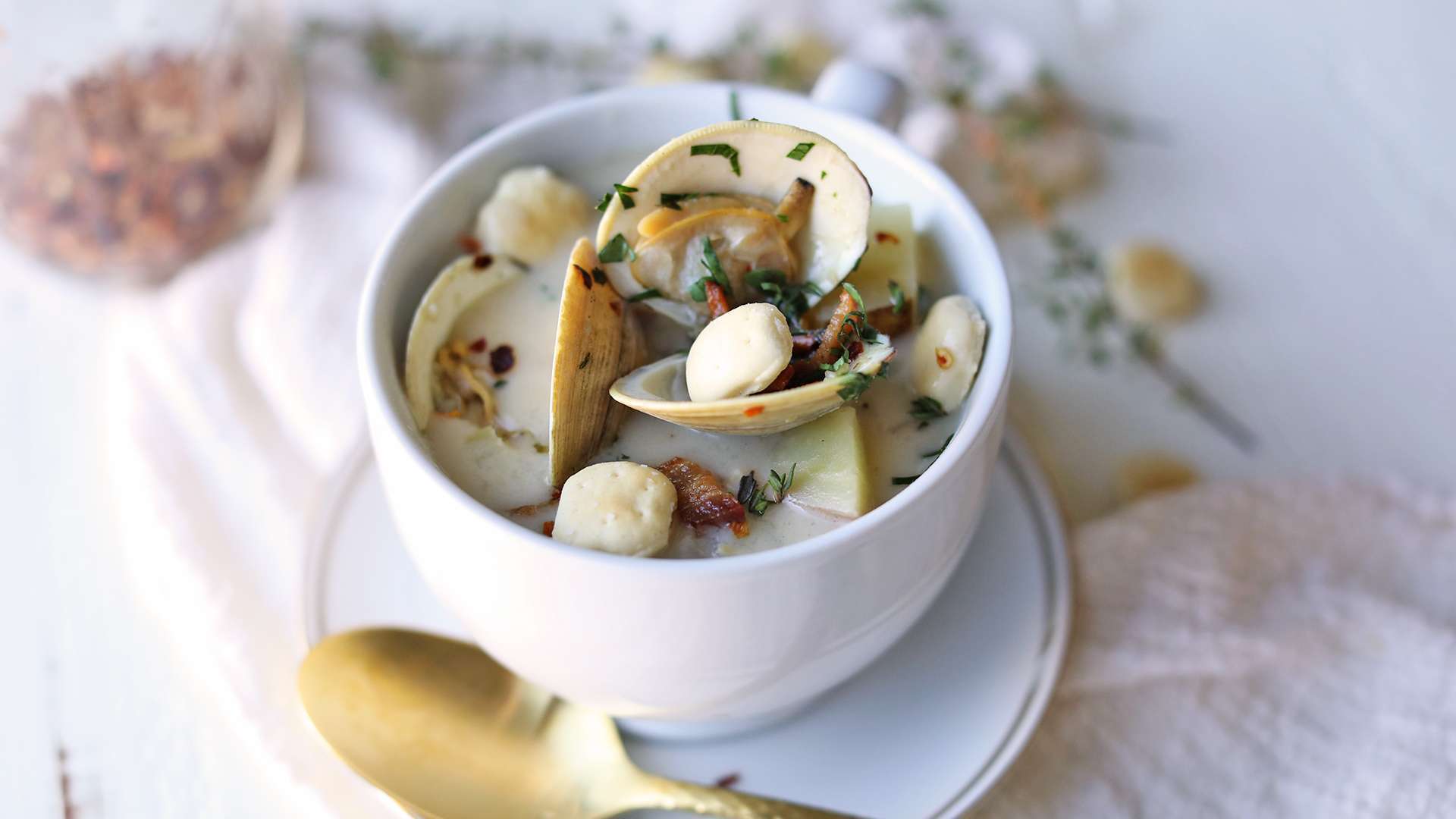 New England Clam Chowder Recipe Chef Billy Parisi