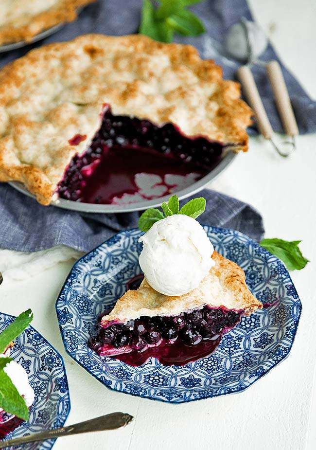 How to make a Blueberry Pie Recipe Chef Billy Parisi