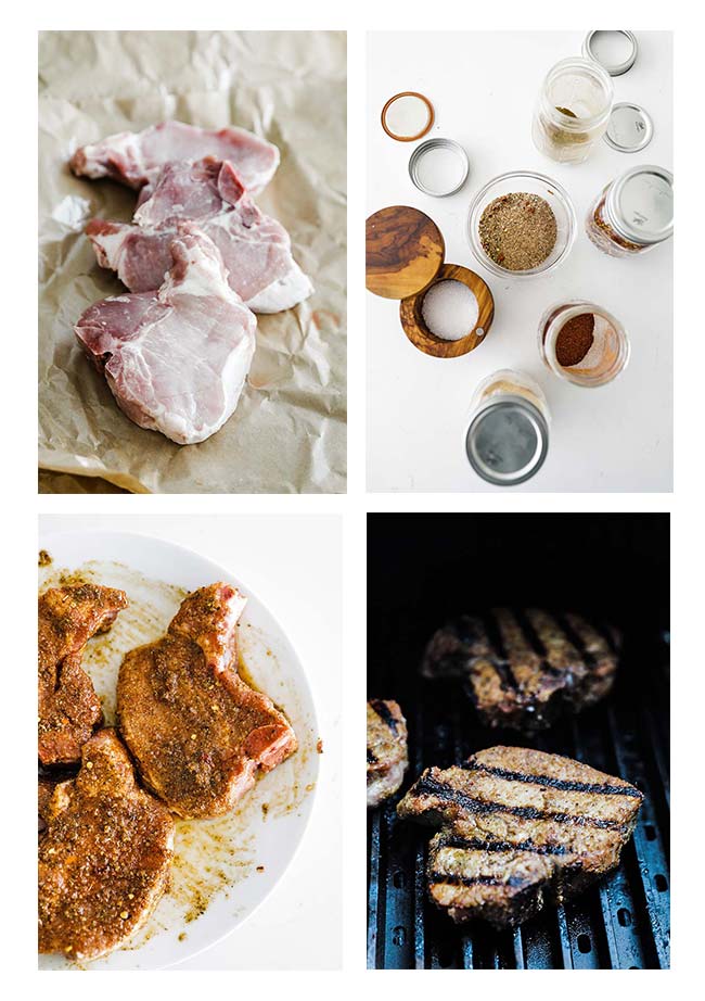 how to grill pork chops