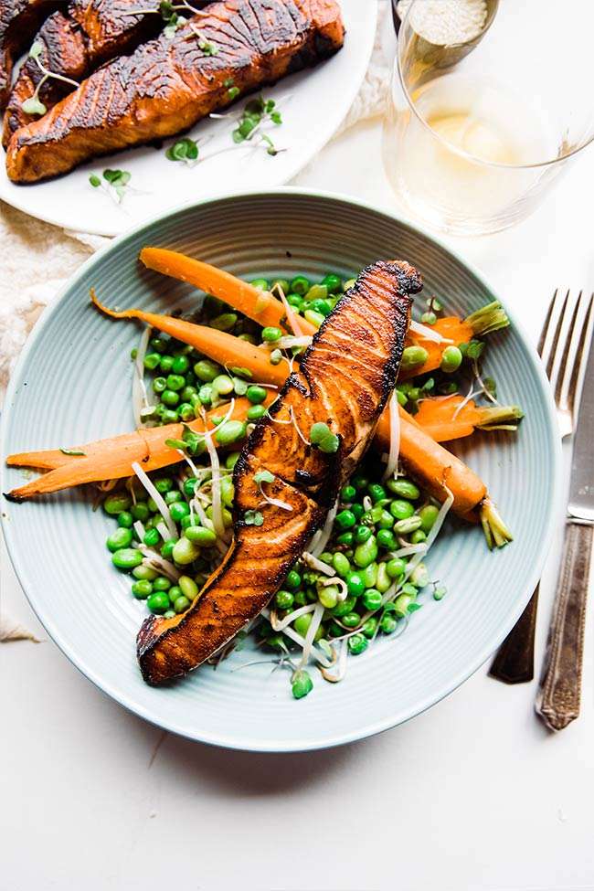 Brown Sugar Salmon Recipe With Soy Sauce And Bourbon Chef Billy Parisi