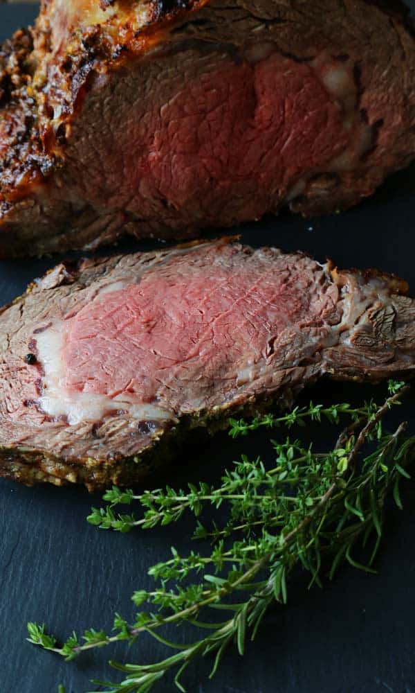 Garlic and Herb Standing Rib Roast Recipe Chef Billy Parisi