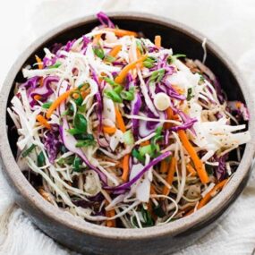 vinegar based coleslaw recipe with apple cider vinegar