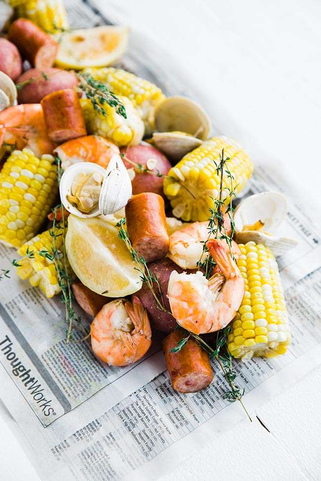 clam boil recipe with shrimp