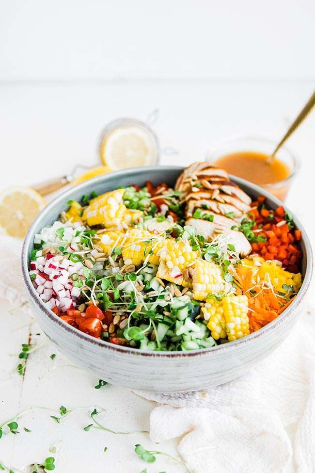 lemon chopped salad
