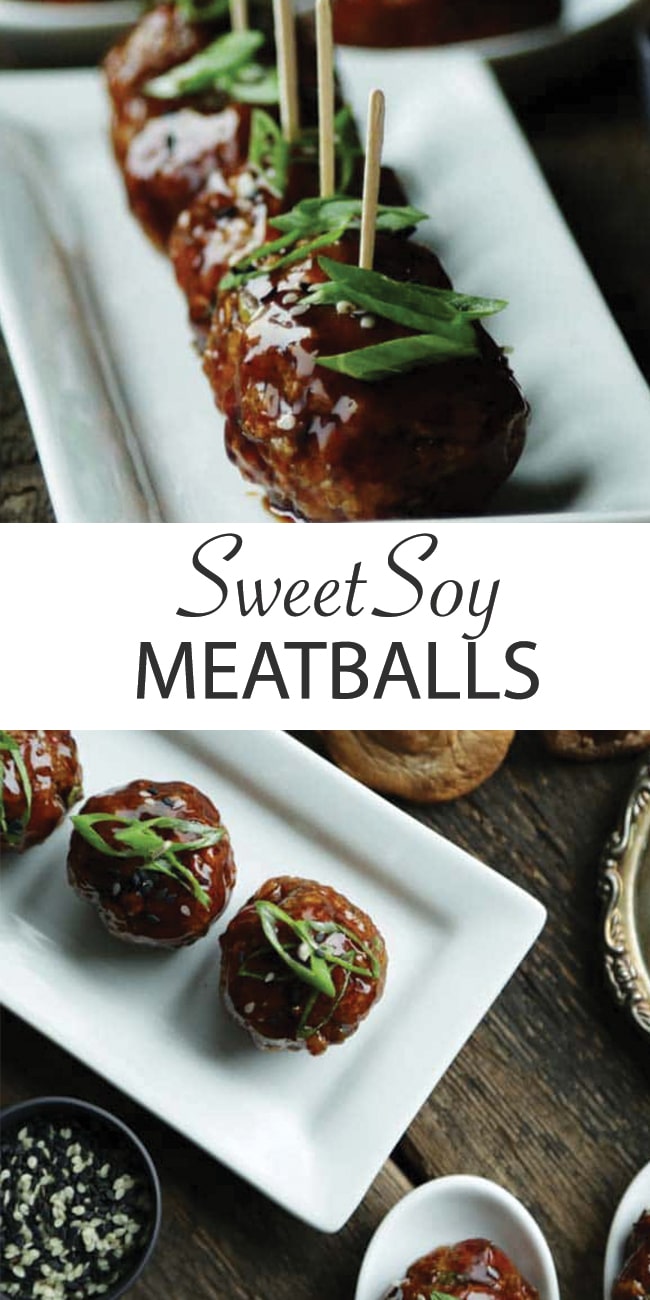 Asian Meatballs with Sweet Soy Sauce Chef Billy Parisi
