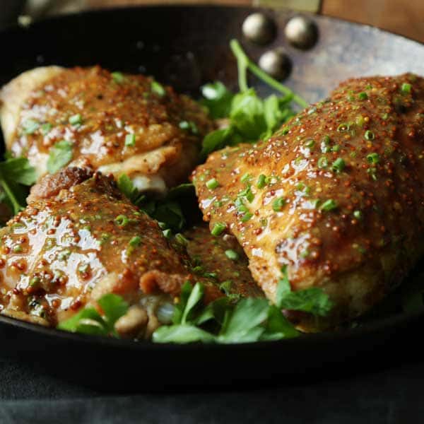 Honey Balsamic Mustard Glazed Chicken Recipe