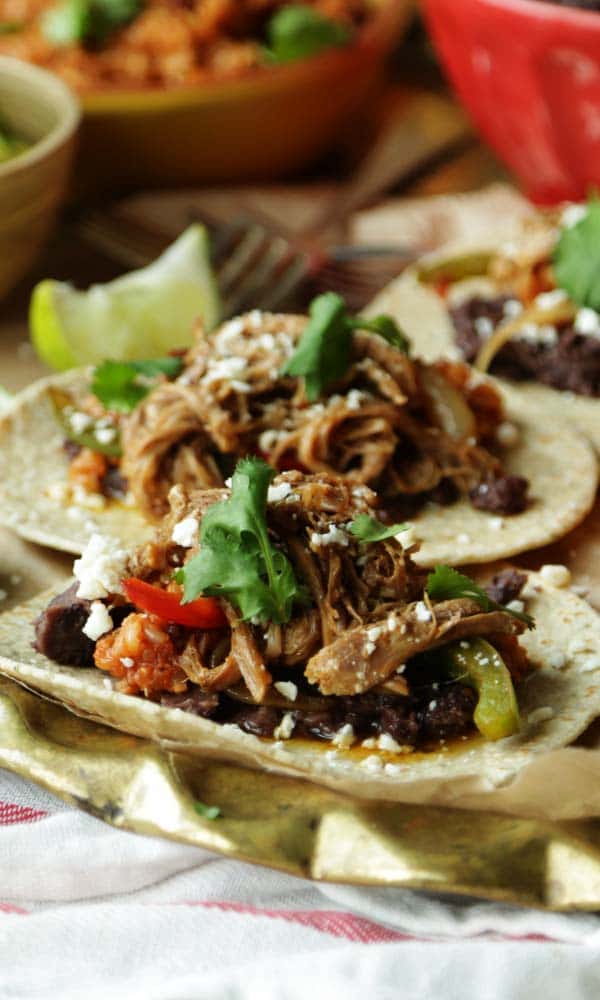 Mojo Pork Tacos Recipe with Mexican Rice 2