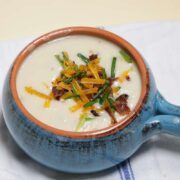 Leftover Creamy Mashed Potato Soup Recipe