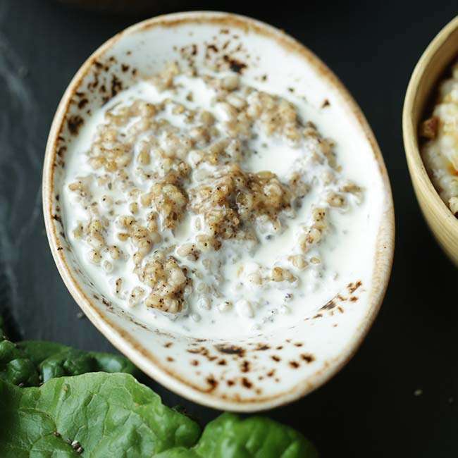 Coffee with Cream and Sugar Oatmeal