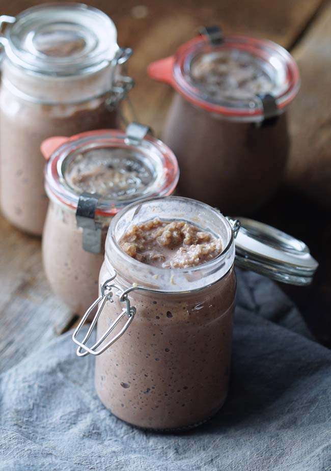 Overnight Chocolate Quinoa Pudding