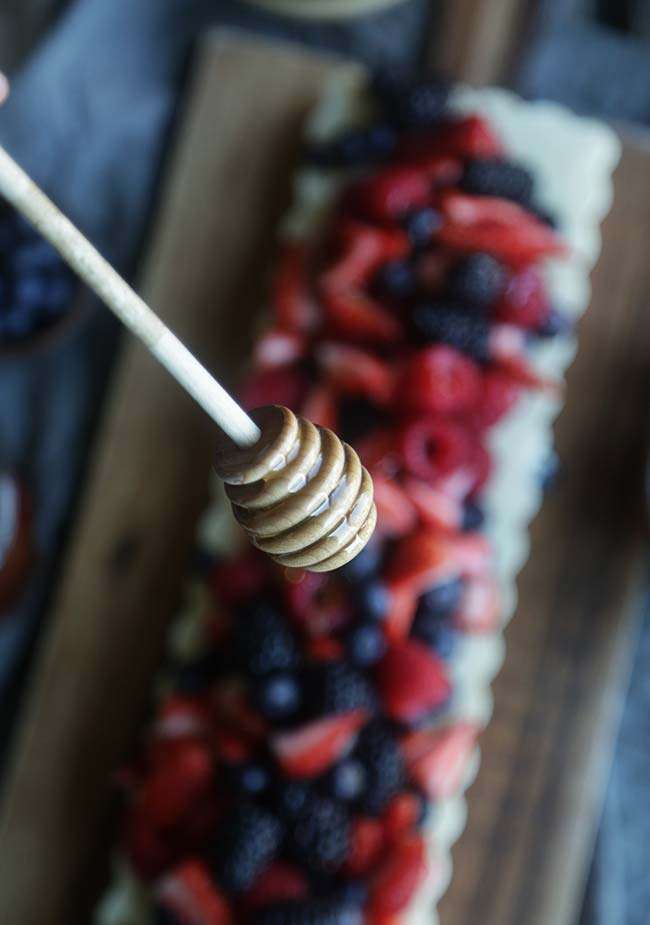 Yogurt Tart with Fresh Berries Recipe