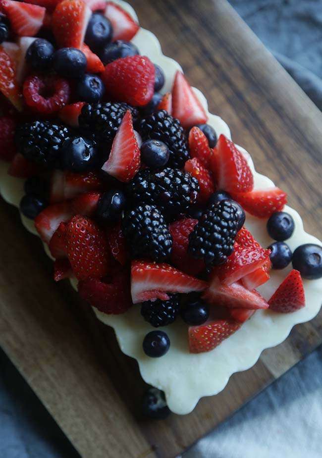 Yogurt Tart with Fresh Berries Recipe