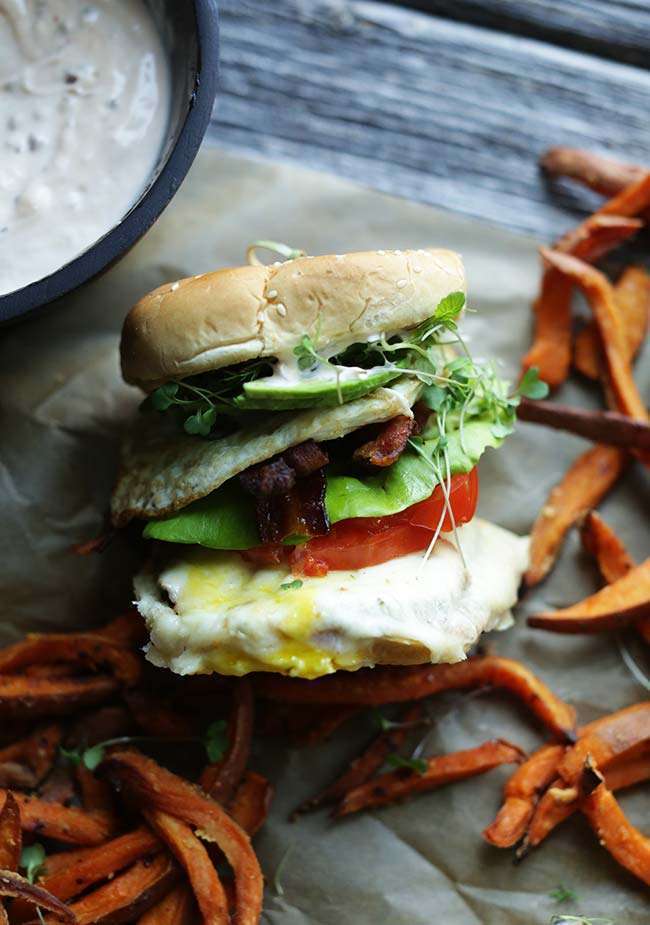 Smoked Chicken Sandwich with Chipotle Mayonnaise