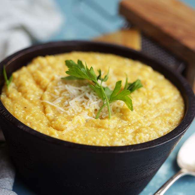 Creamy Polenta Recipe with Parmesan Cheese | Billy Parisi