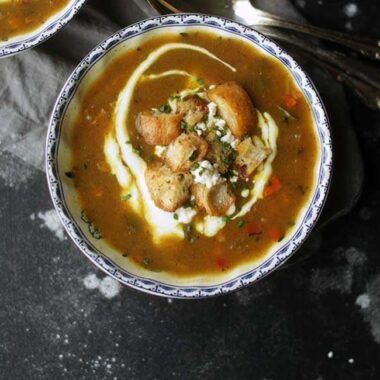 mulligatawny soup recipe with croutons
