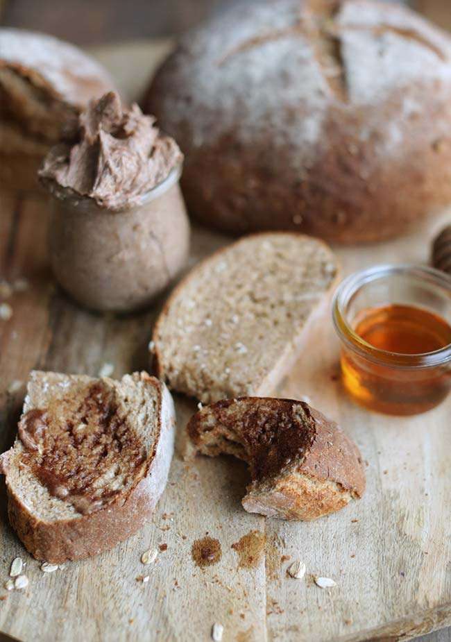 easy to make homemade honey oat bread recipe