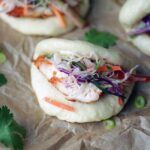 Bao Bun Tacos with Gochujang Chicken Recipe and Banh Mi Slaw