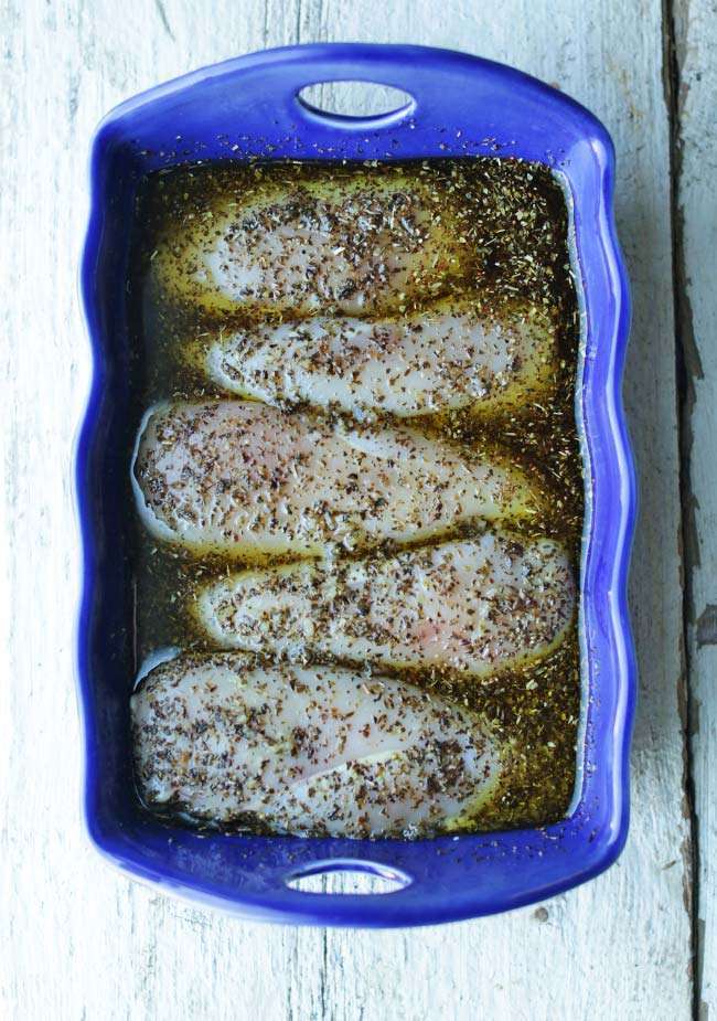marinating chicken breasts