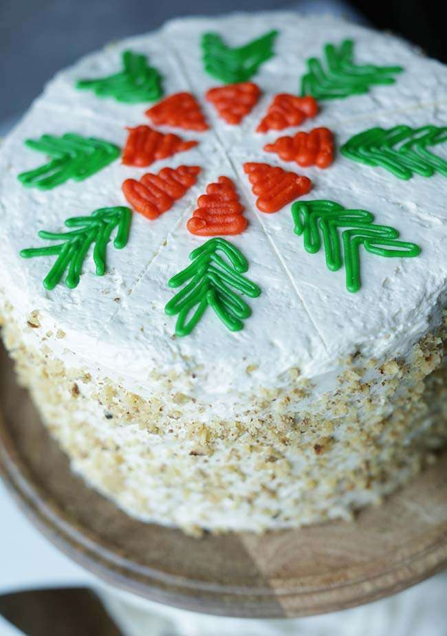 Easy Carrot Cake Recipe With Cream Cheese Frosting