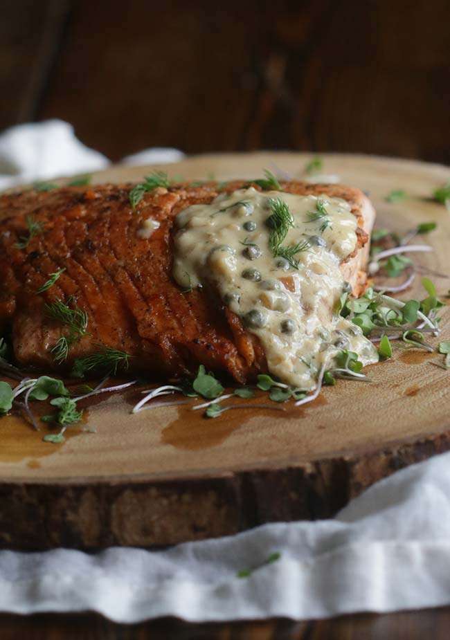 Pan Seared Salmon Recipe with Lemon Butter Sauce Chef
