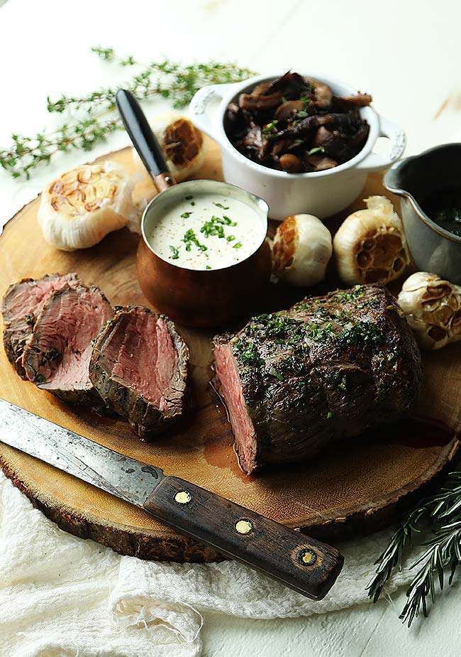 Garlic and Herb Beef Tenderloin Roast Recipe - Chef Billy ...