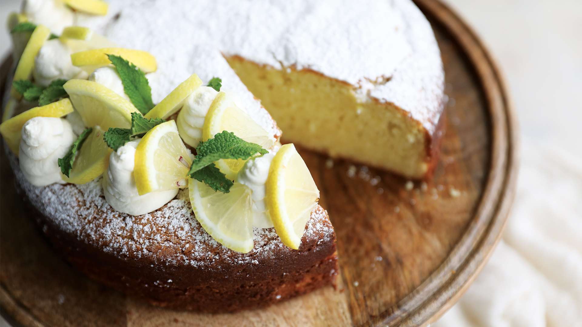 Ricotta Olive Oil Cake Recipe with Lemon and Almonds Billy Parisi