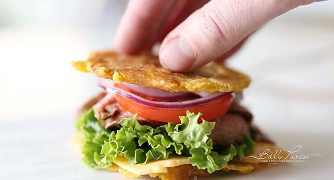 Jibarito Sandwich Recipe with Flank Steak and Aioli 