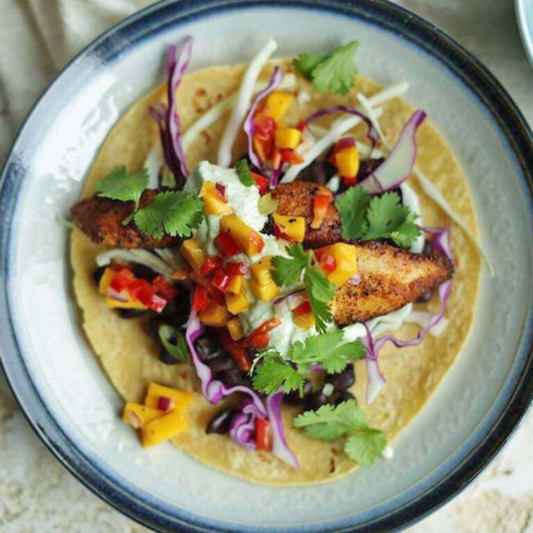 Blackened Mahi Mahi Tacos Chef Billy Parisi