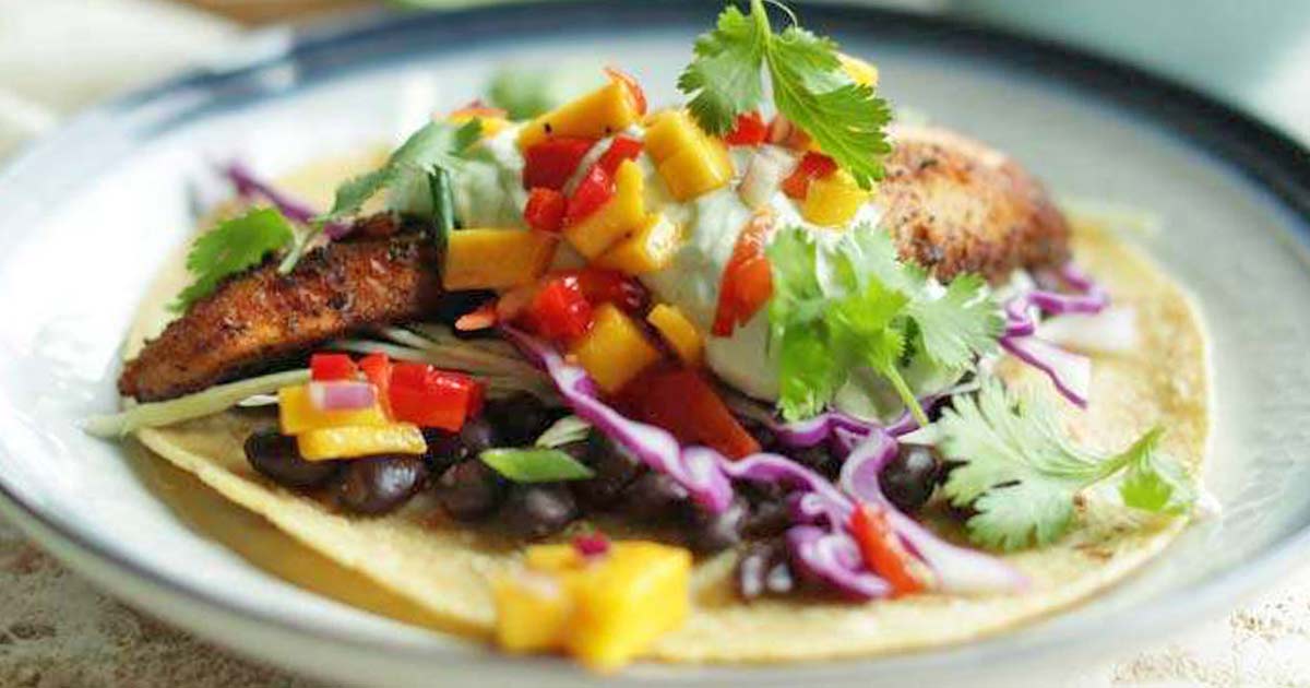 Blackened Mahi Mahi Tacos
