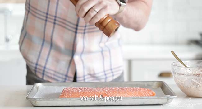 seasoning salmon