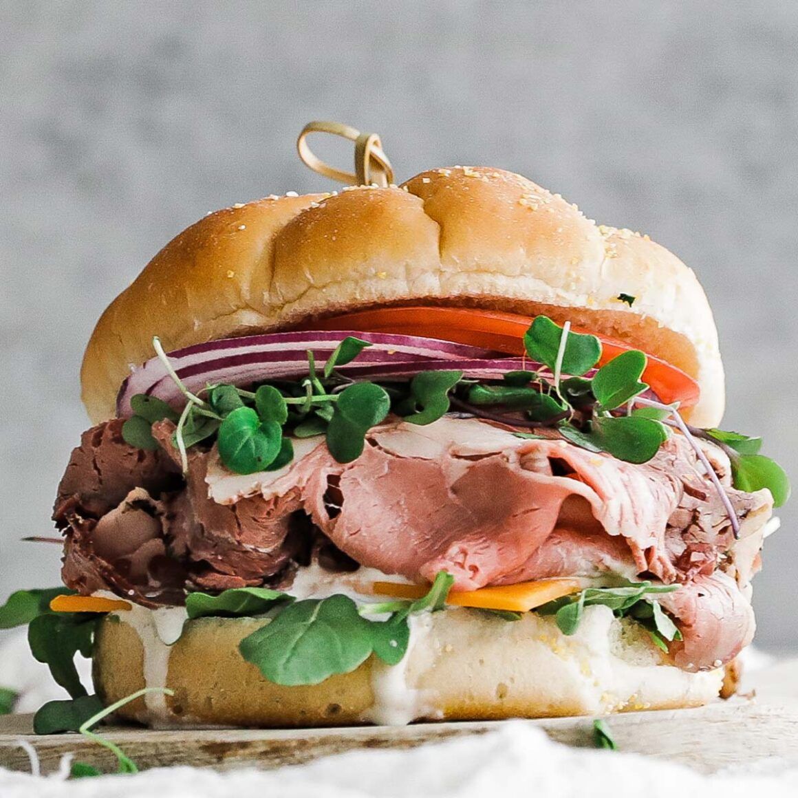 Roast Beef Sandwich Recipe Chef Billy Parisi