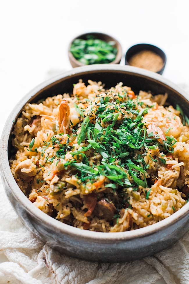 jambalaya in a bowl