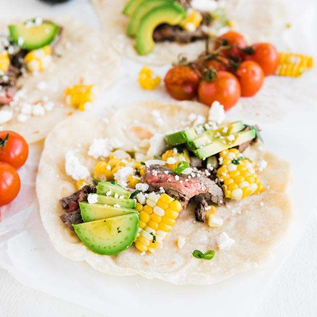 Carne Asada Steak Fajitas Recipe with Homemade Flour Tortillas Chef