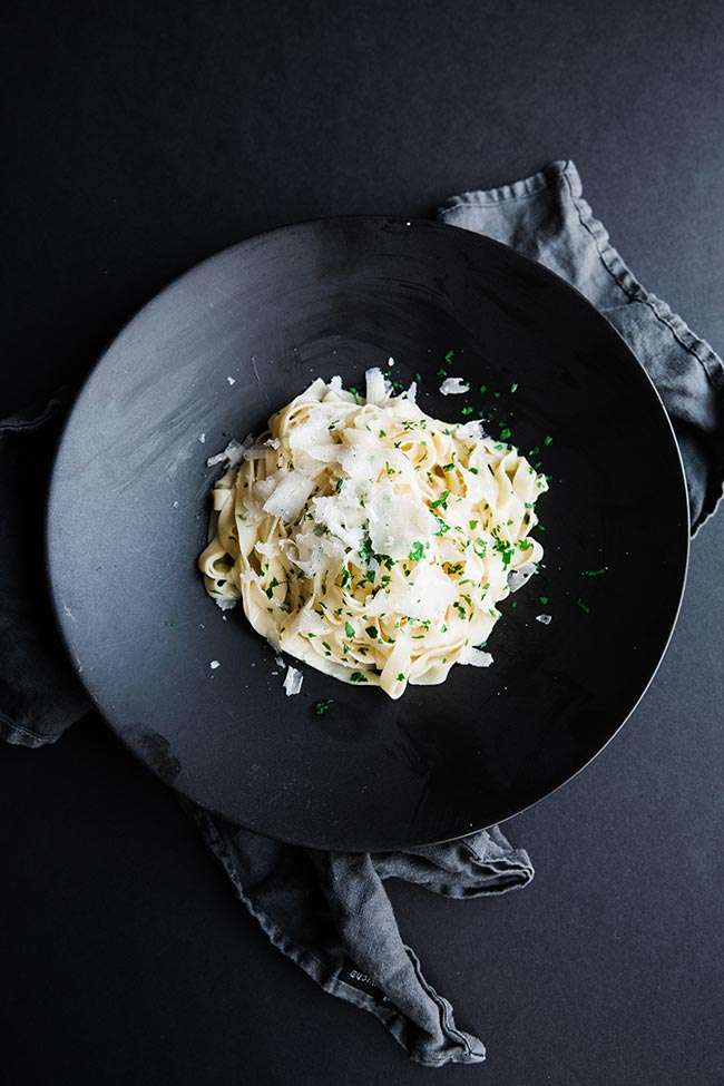 Homemade Fettuccine Pasta with Recipe for Alfredo Sauce Chef Billy Parisi