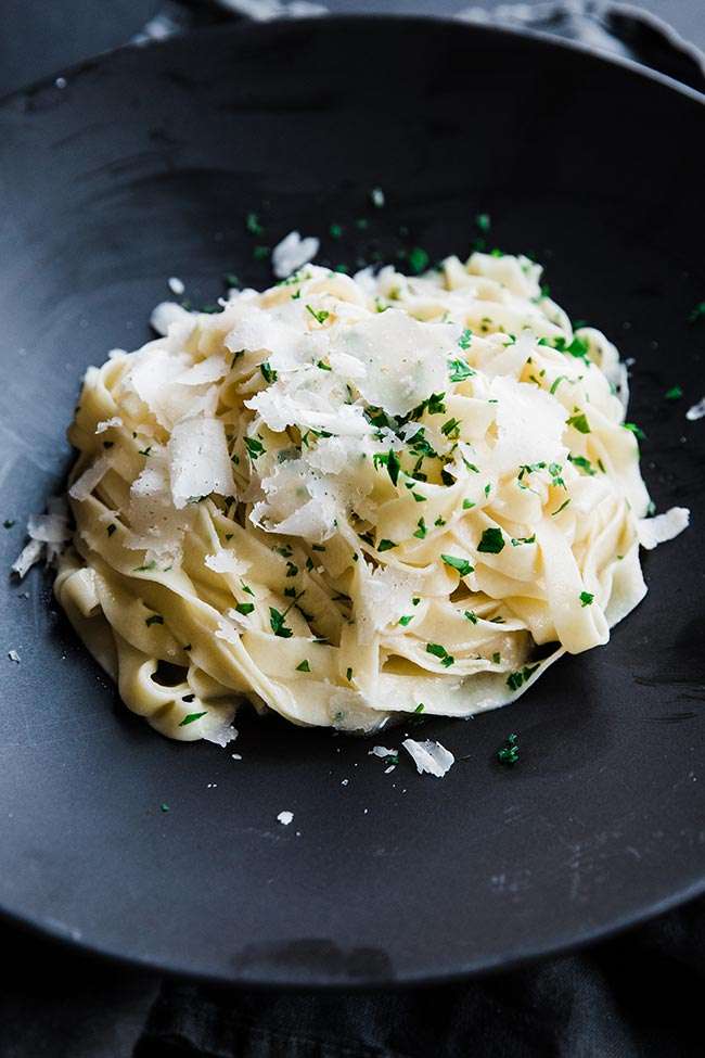 Homemade Fettuccine Pasta with Recipe for Alfredo Sauce Chef Billy Parisi