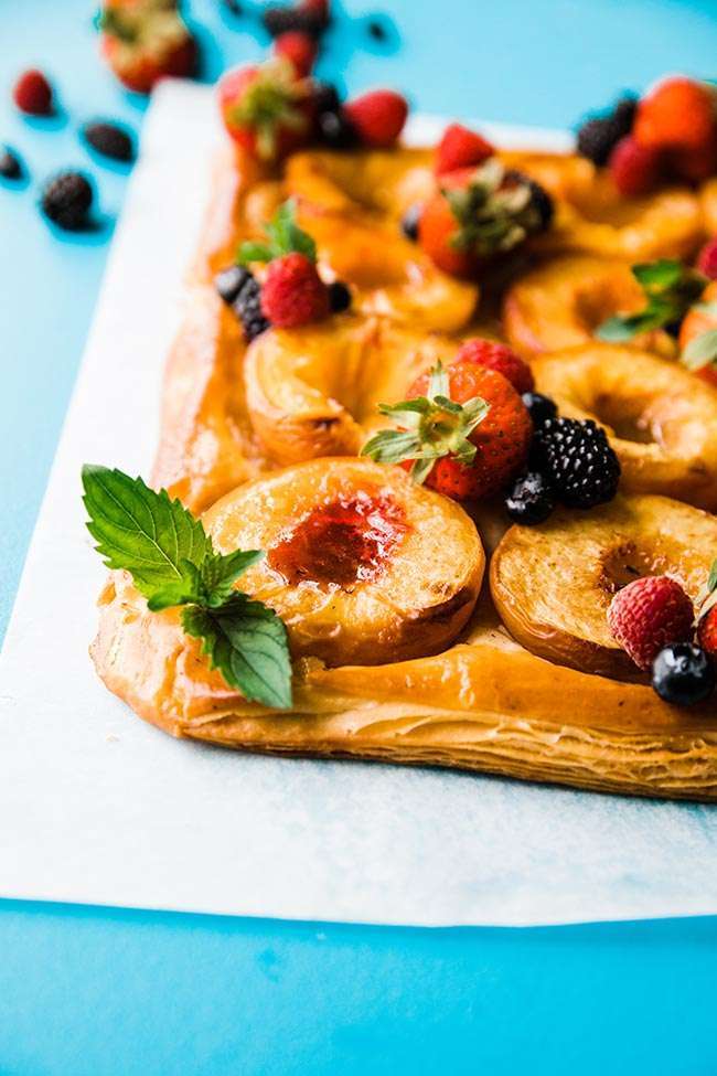 peach tart recipe