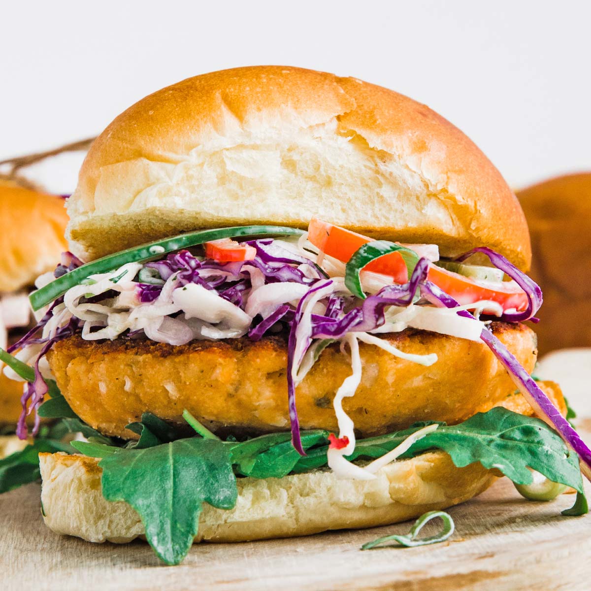 Salmon Burger Recipe Chef Billy Parisi