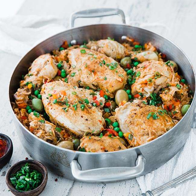 arroz con pollo recipe