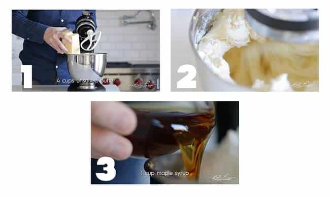 step by step procedures for making a cream cheese frosting