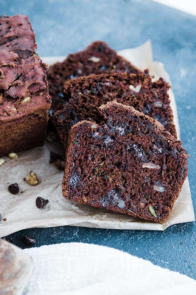 Gluten Free Chocolate Zucchini Bread Recipe Chef Billy Parisi