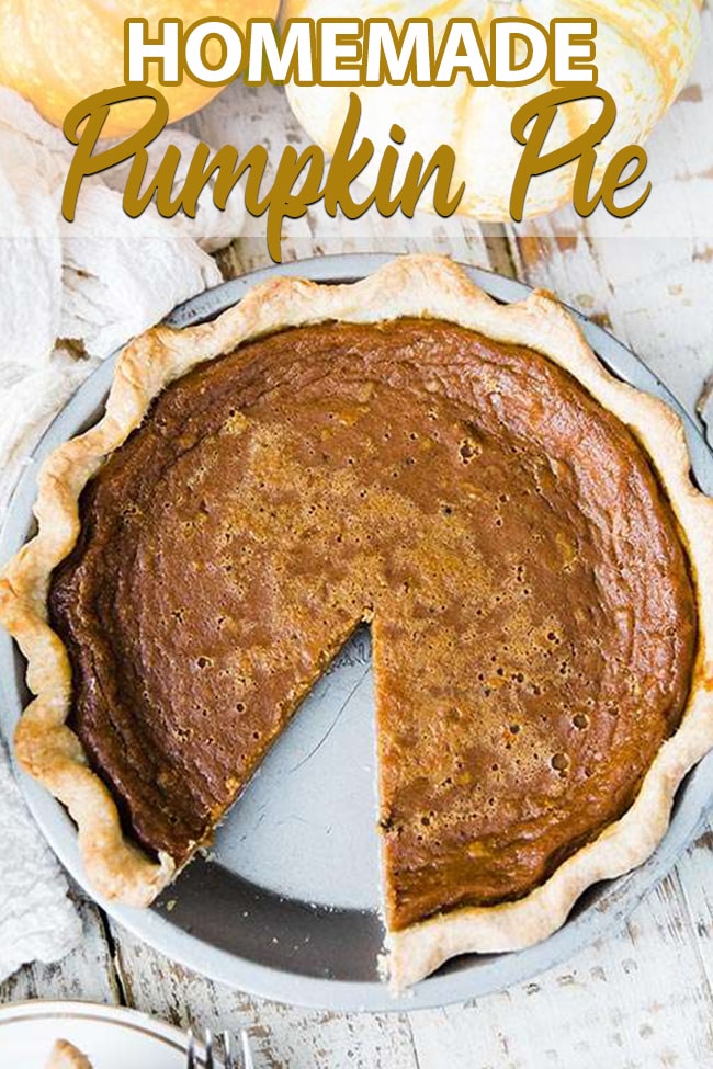 Easy Homemade Pumpkin Pie Recipe Chef Billy Parisi
