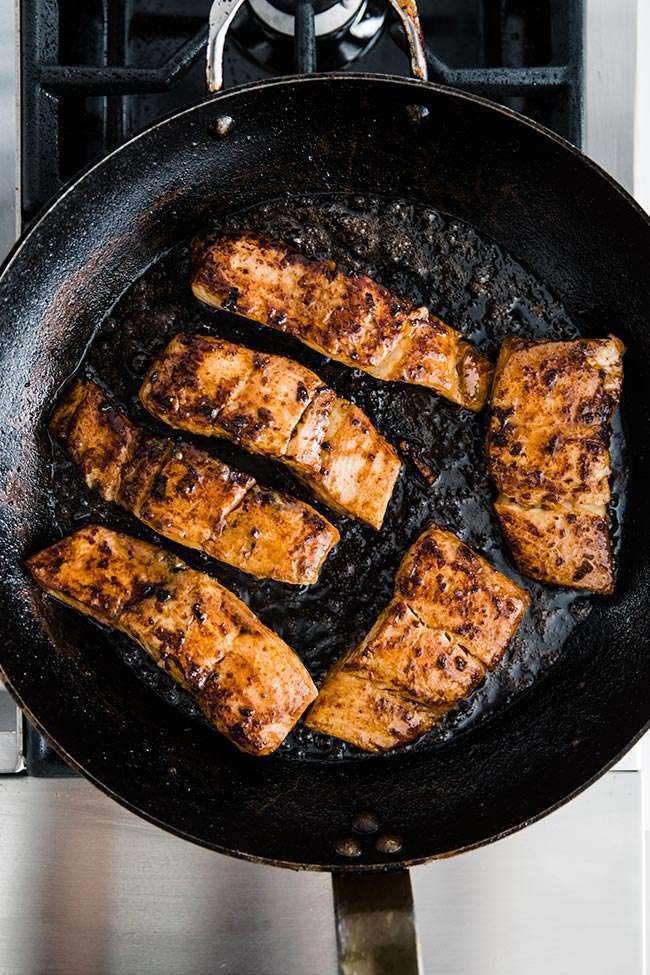 Soy Ginger Marinade Pan Seared Halibut Recipe Chef Billy Parisi