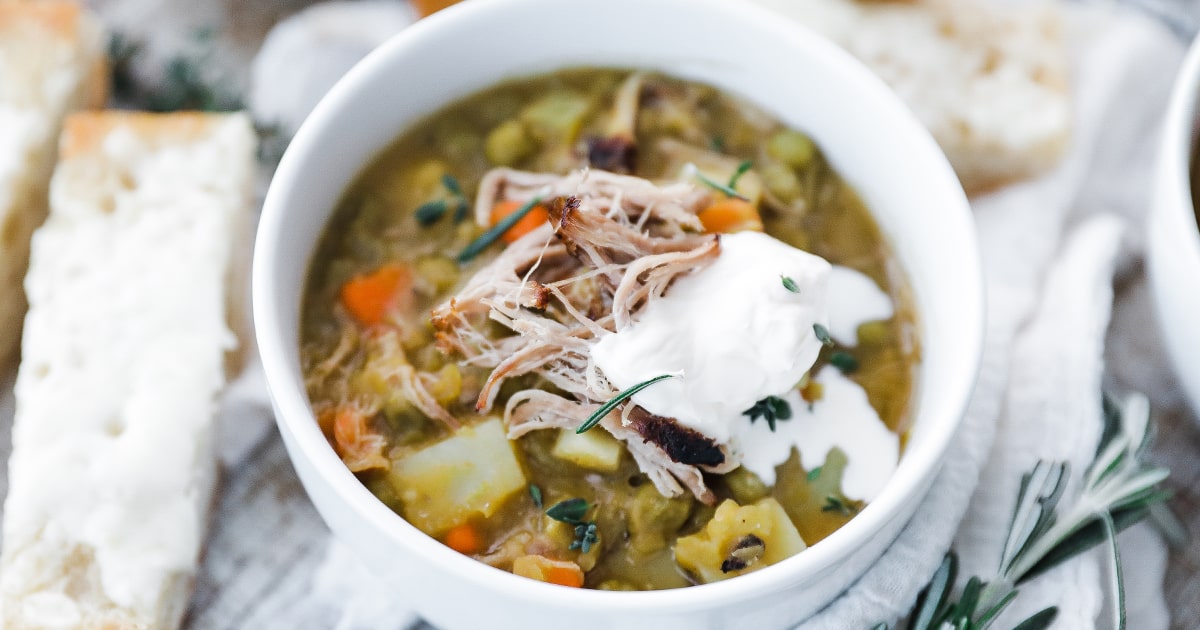 Split Pea Soup Recipe - The Gracious Wife