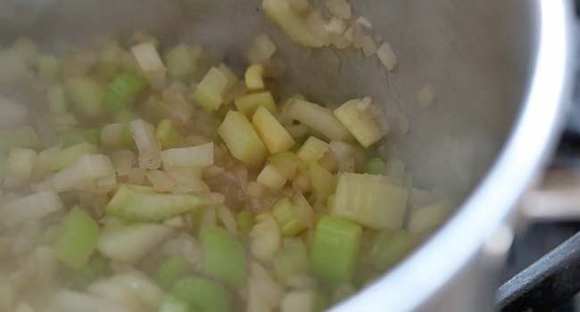 sautéing vegetables in bacon fat.