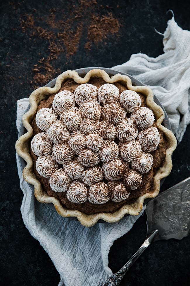 french silk pie recipe with homemade pie crust