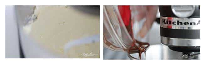 making a french silk pie filling using a stand mixer