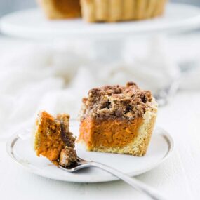 sweet potato tart recipe with marshmallow topping